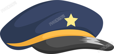 警察的警帽素材
