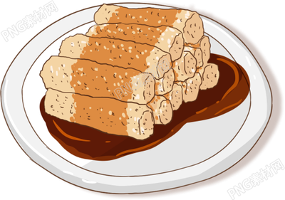 糍粑食物素材