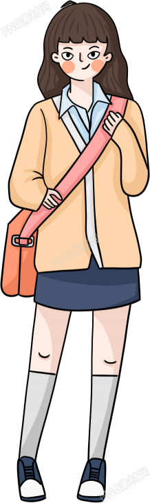 学生穿校服的女孩