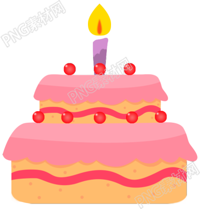 生日蛋糕庆祝素材