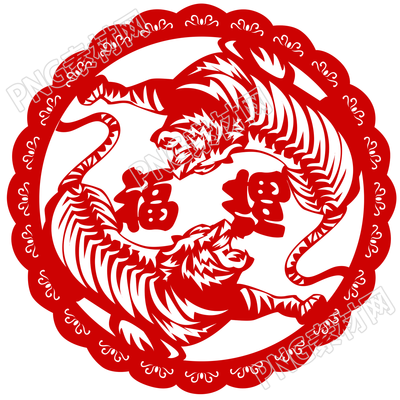 新春佳节窗花素材