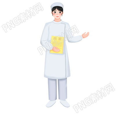 护士人物素材