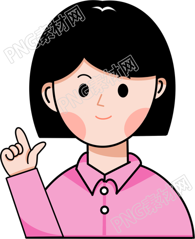 短发bingo造型女生人物素材