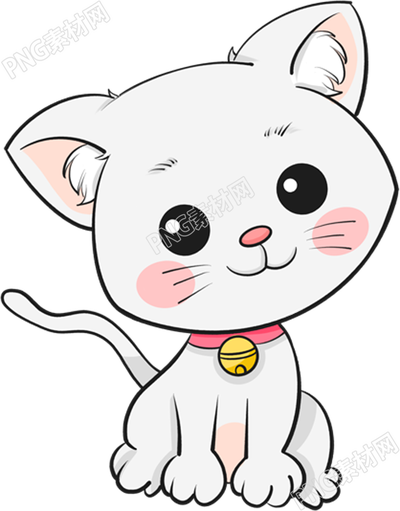 卡通可爱铃铛猫咪