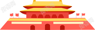 红色党政天安门图片素材