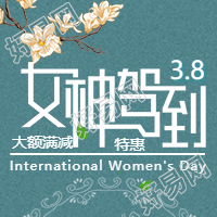 女神节节日特惠促销公众号次图