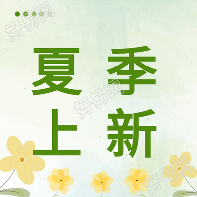 夏季上新清新花朵电商微信公众号封面次图