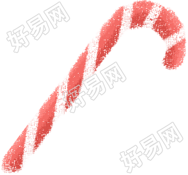 卡通元素拐杖