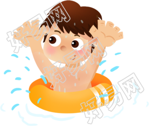 游泳的人