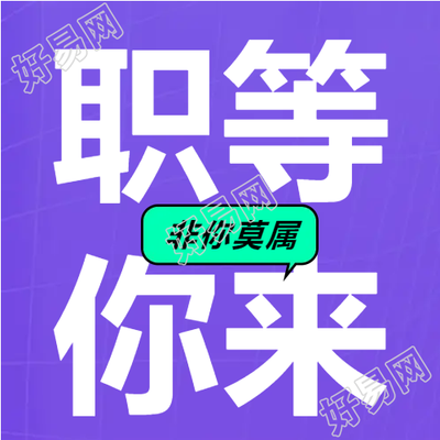公司岗位招聘大学生微信公众号次图