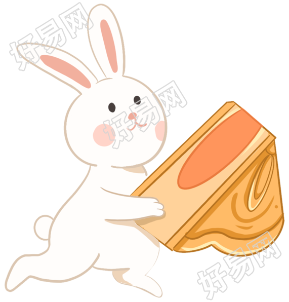 月饼/兔子/中秋节