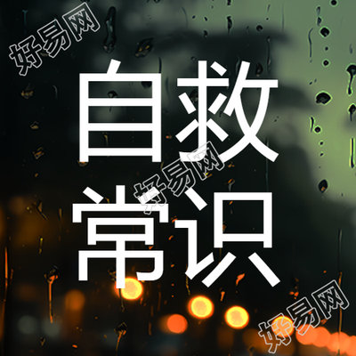 城市车尾灯实景台风自救常识微信公众号次图