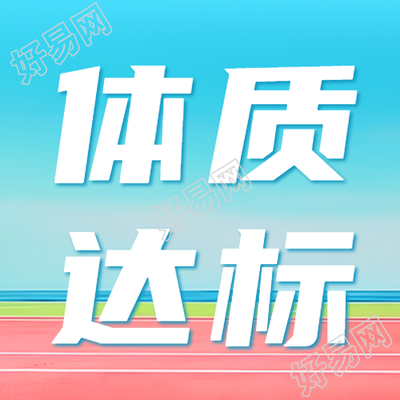 身体形态身体机能体质达标测试简约微信公众号次图