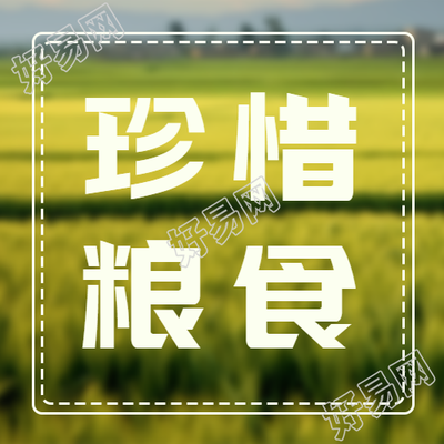 爱粮节粮反对浪费宣传教育微信公众号次图