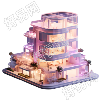 创意设计购物中心高清PNG素材
