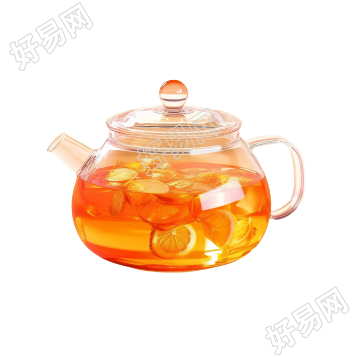 一壶茶半透明高清PNG图形素材