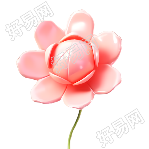 高清PNG创意膨胀气球玫瑰花设计素材