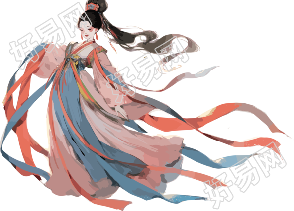古风嫦娥仙子插画