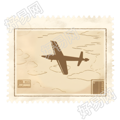 邮票创意设计元素PNG图形素材