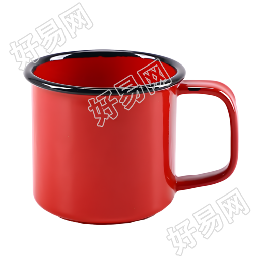 创意设计红瓷杯PNG图形素材
