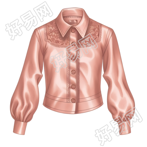 粉色和铜色风格的创意设计元素插画T恤素材