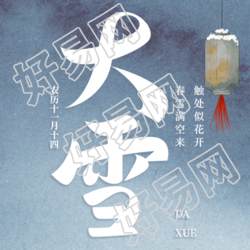 大雪时节飘雪与寒风微信公众号次图