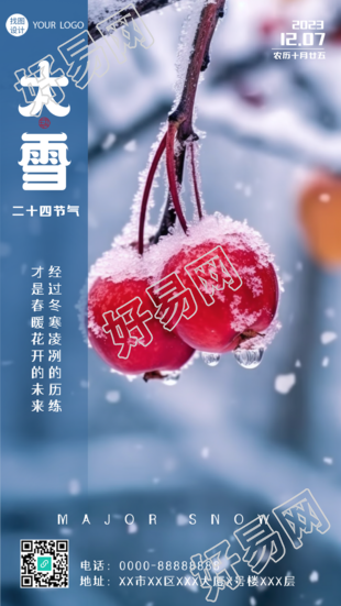 冬日白雪红浆果味蕾体验新高潮