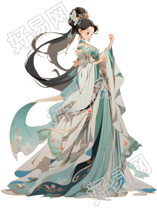 创意设计图案敦煌女神元素