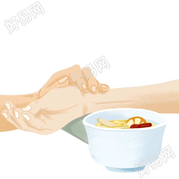 中医养生把脉素材