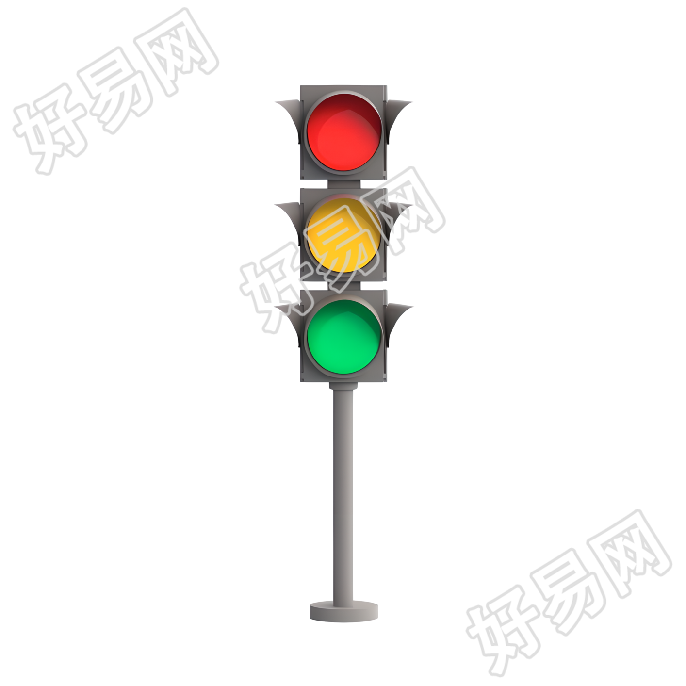 可商用红绿交通信号灯插图