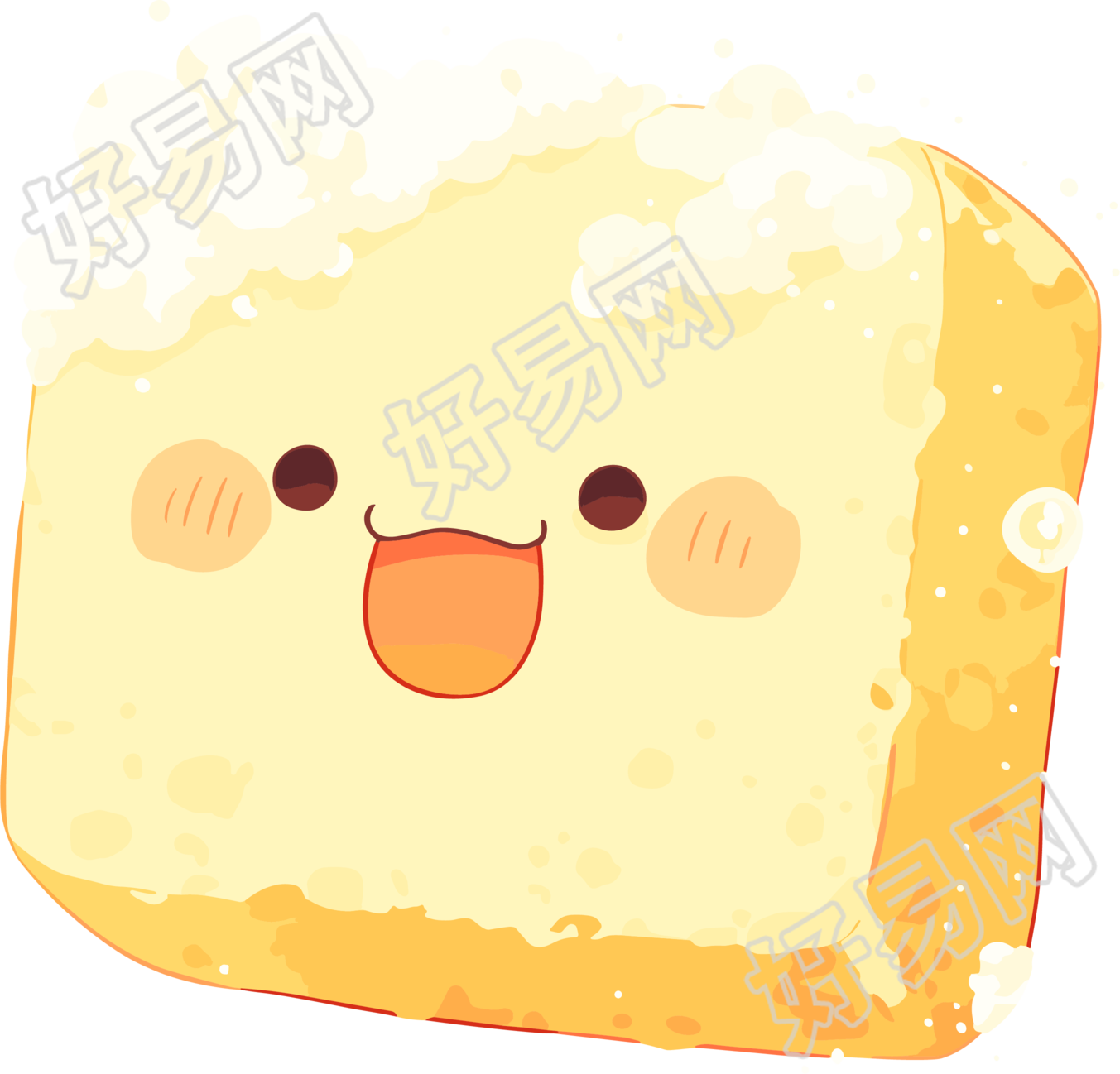可爱海绵宝宝商业插图