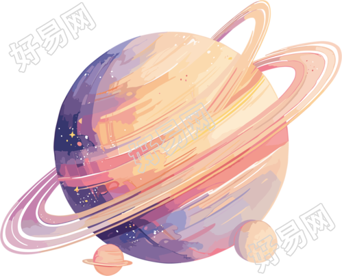 外太空创意插画