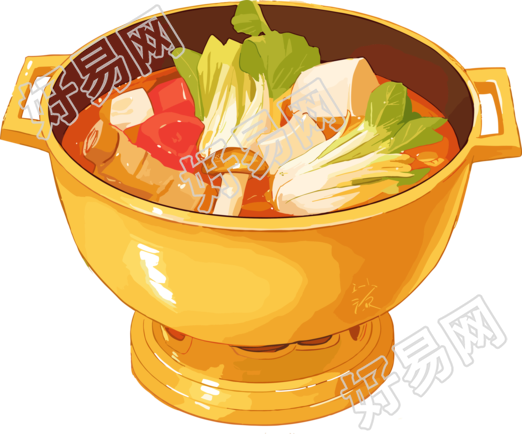 铜火锅高清素材