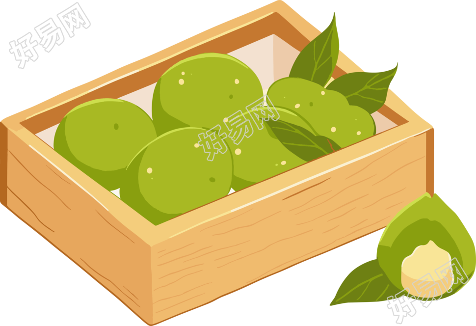 青团插画设计元素
