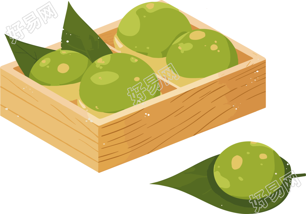 青团插画图形素材