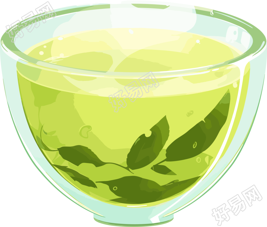 清茶插图素材