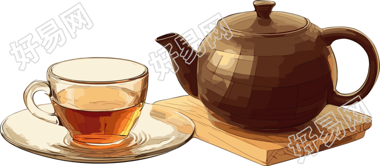 清茶高清PNG图形素材