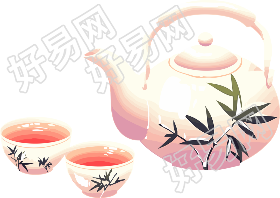 清茶古典茶壶素材