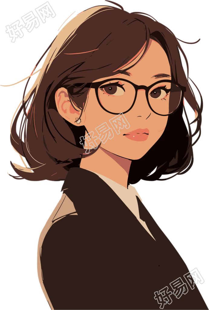 律师可商用插画