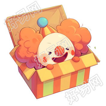 小丑惊喜盒插图