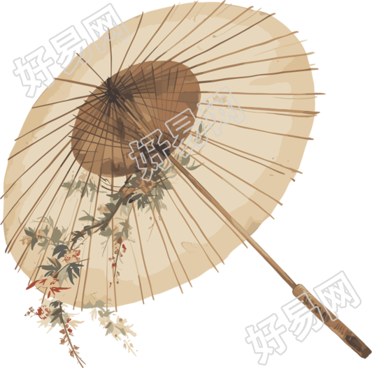 油纸伞图形素材