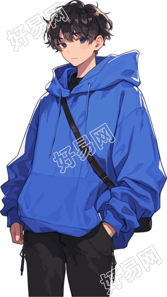 动漫人物插图设计元素