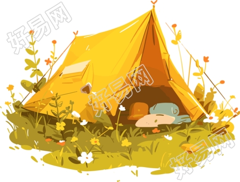 露营帐篷高清素材