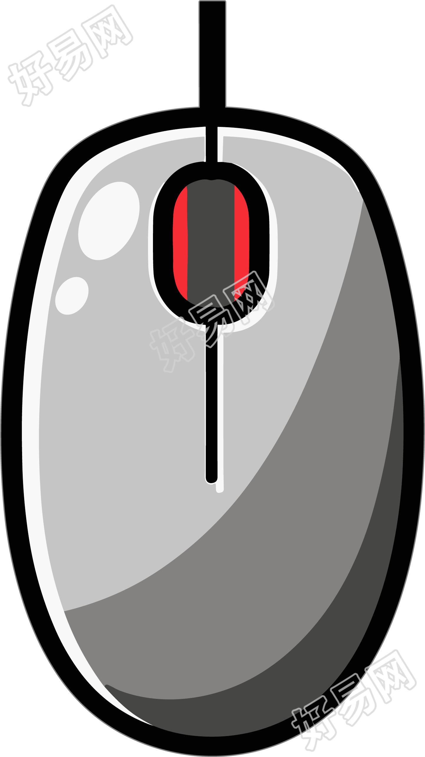 鼠标logo设计元素素材