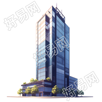 3D摩天大楼创意设计元素