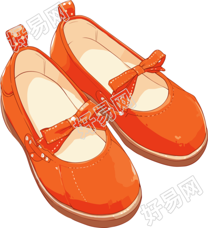 平底鞋可商用元素
