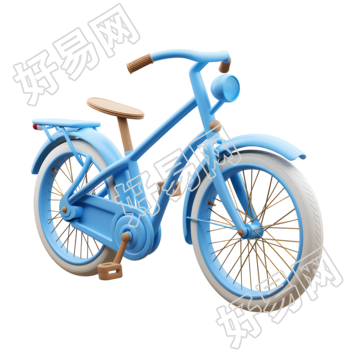 3D自行车高清图形素材