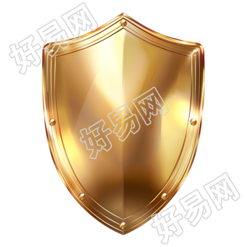 盾牌金属光泽插图