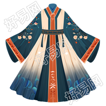 古代服饰简洁素材