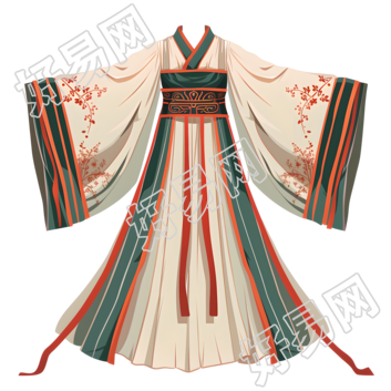 古代服饰高清图形素材